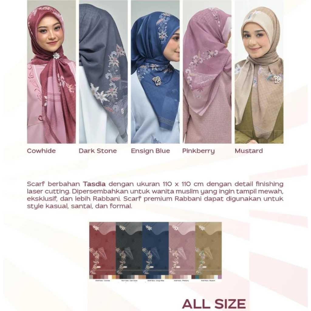 KRD TETRA HAILA/KERUDUNG SEGIEMPAT RABBANI/KRD SEGIEMPAT RABBANI/KERUDUNG SEGIEMPAT MOTIF/KERUDUNG S