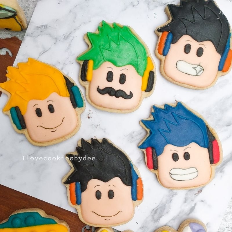 

Roblox kukis hias icing sugar