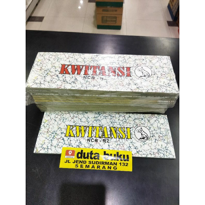 

Buku Kwitansi NCR 2Ply Rangkap 2 Kangguru