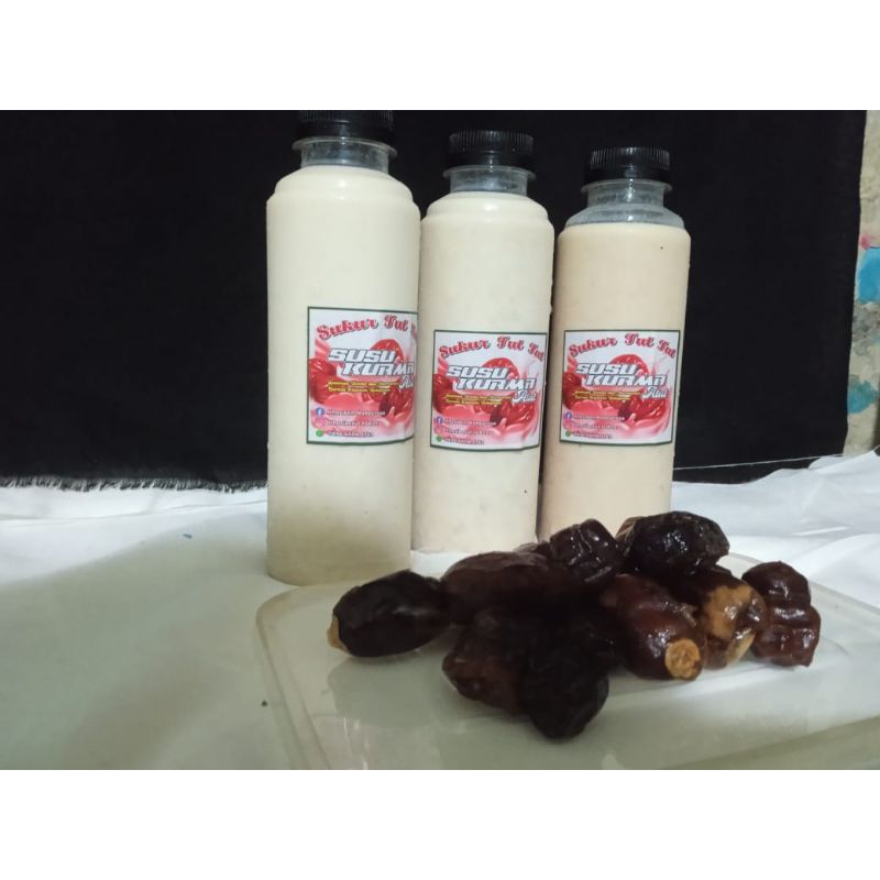 

sukur tul tul, susu kurma atul, 250ml, dari kurma asli