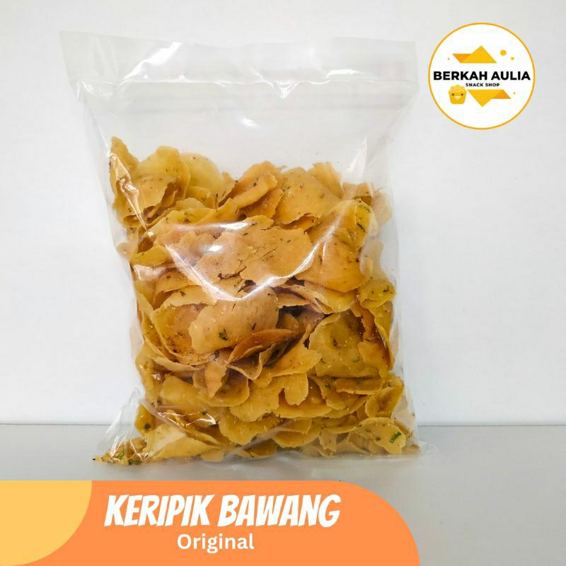 

Keripik Bawang - Original & Pedas - Kriuknya Nagih! Keripik Bawang Gurih dan Renyah