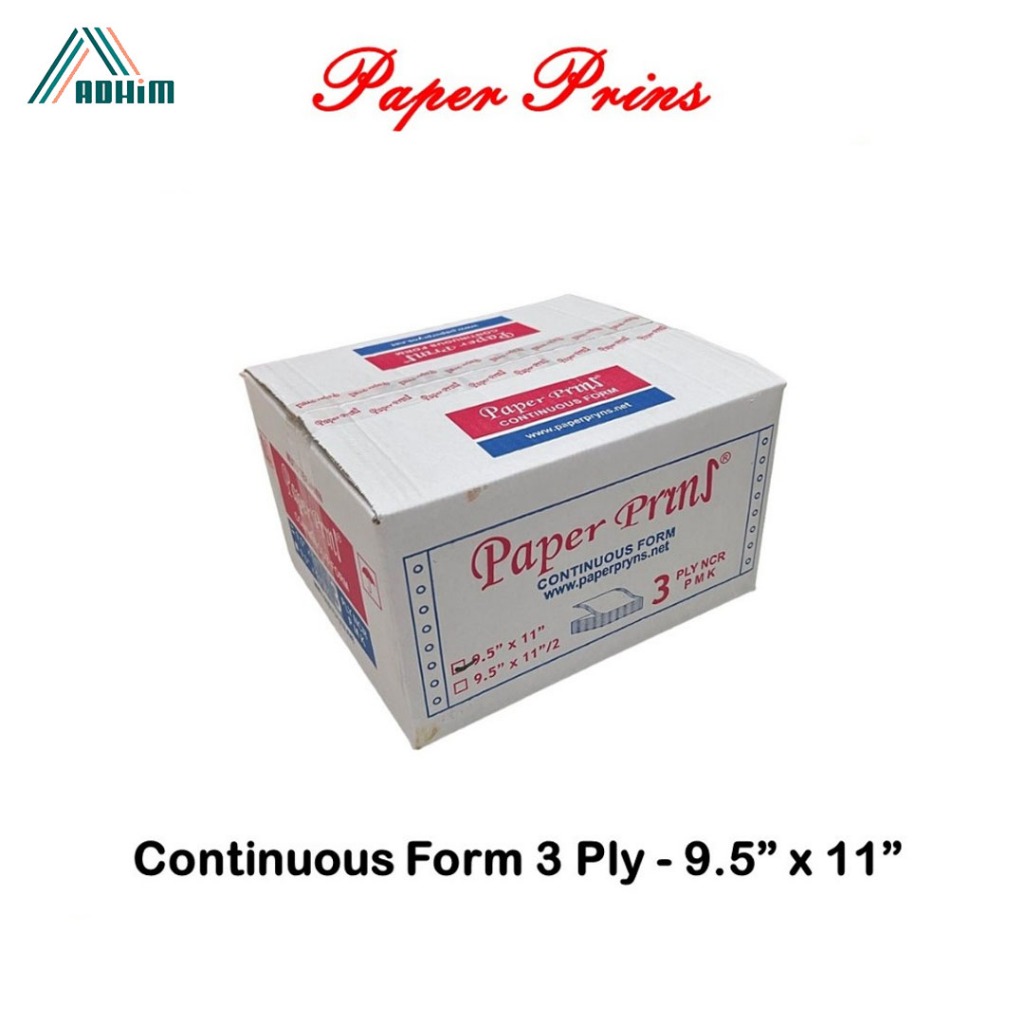 

Paperpryns Kertas Continuous Form 4PLY NCR 9,5" x 11