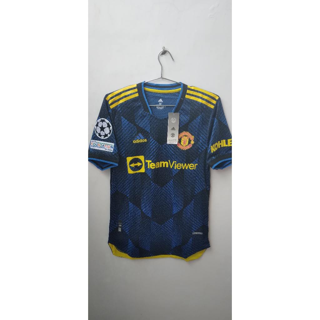 Jersey Away MU 2021 Full Patch UCL