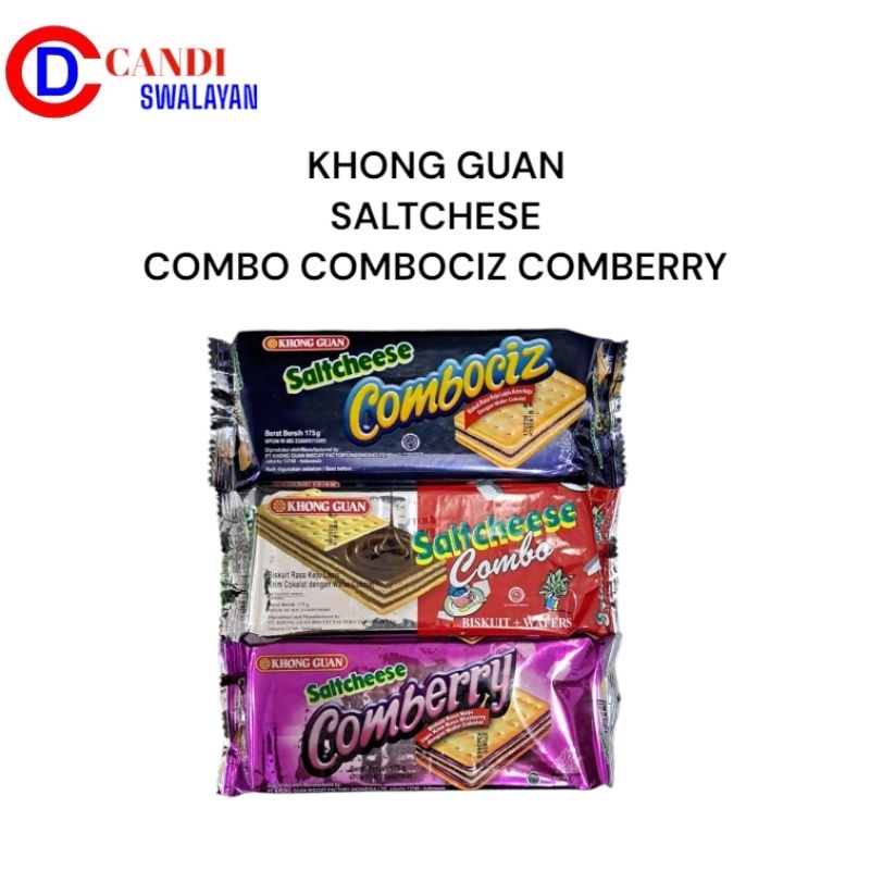 

KHONG GUAN Saltcheese Combo | Comberry | Combociz 175gr