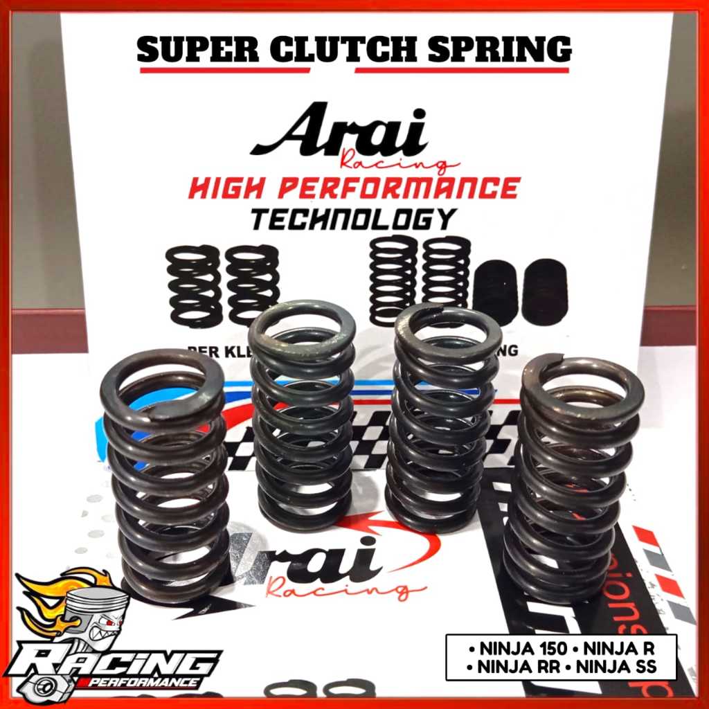 PER KOPLING NINJA 150 R NINJA RR NINJA SS ORIGINAL ARAI RACING PIR KOPLING NINJA R/RR/SS ARAI RACING