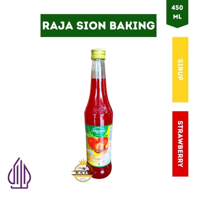 

Sirup Marjan Squash Strawberry 450ml