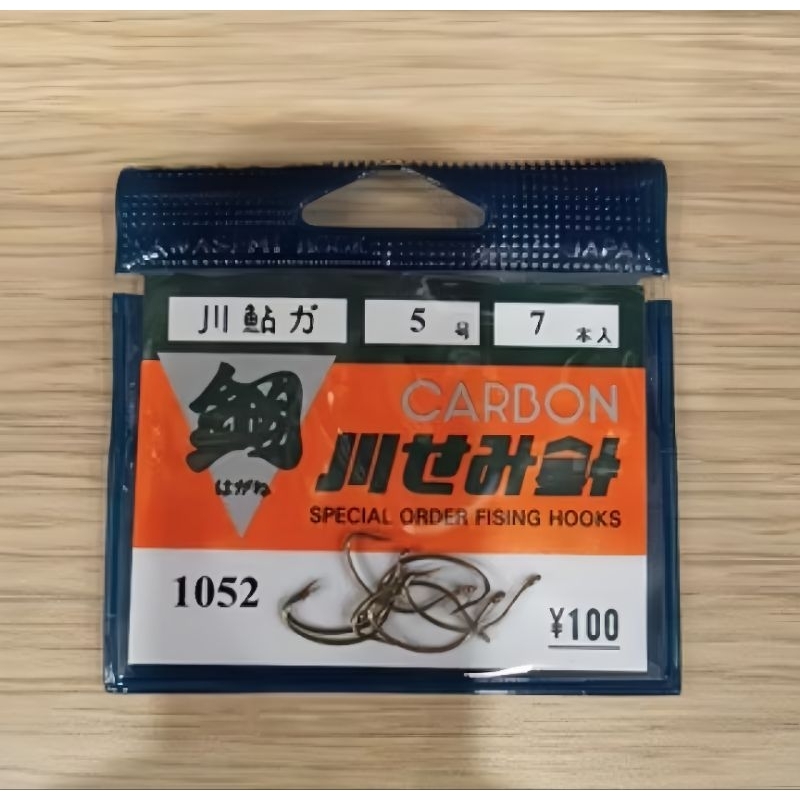 KAIL PANCING CARBON JEPANG 1052 KAWASEMI HOOKS