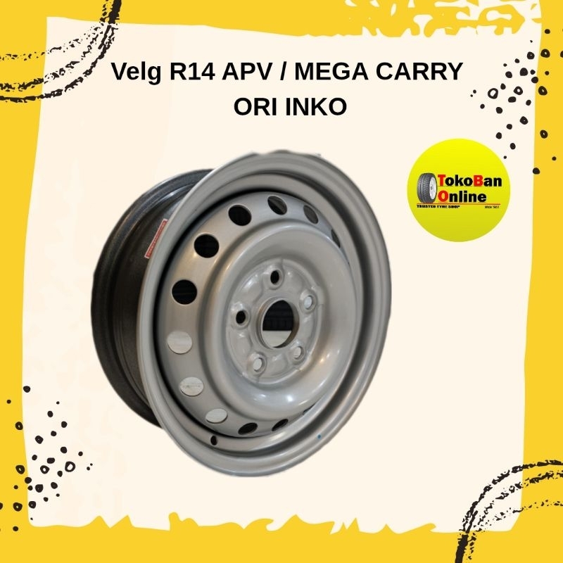 VELG R14 SUZUKI APV / MEGA CARRY merk INKO original new