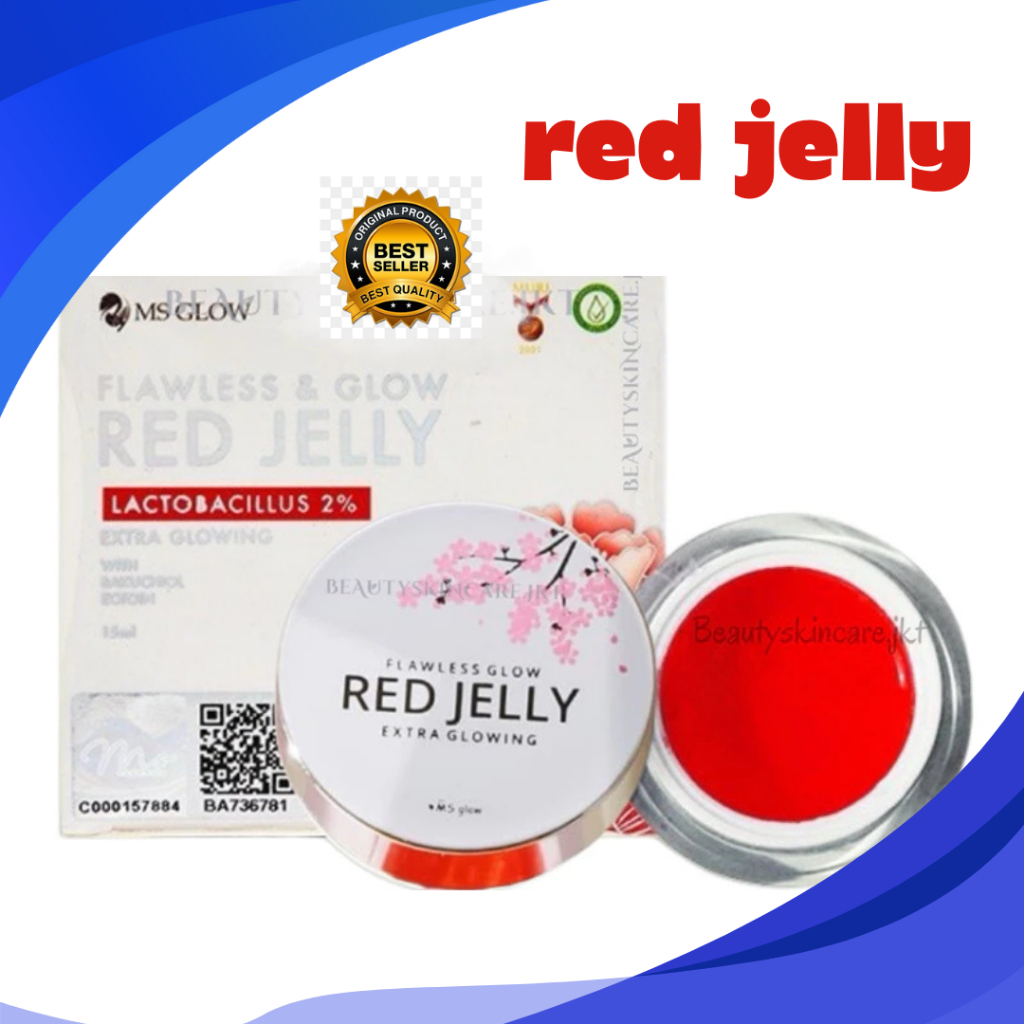 MS GLOW RED JELLY / FLAWLESS & GLOW RED JELLY MS GLOW/RED JELLY SERIES MS GLOW