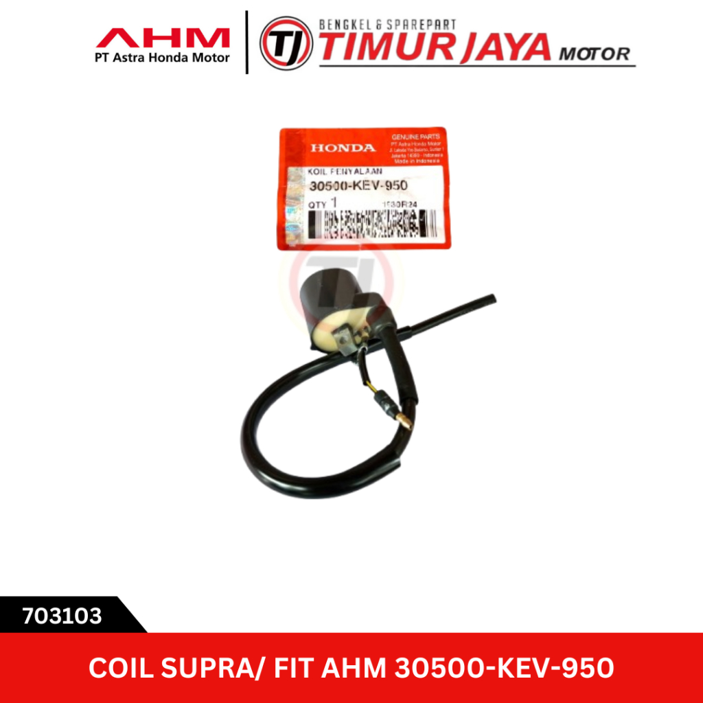 COIL KOIL SUPRA SUPRA FIT AHM 30500-KEV-950 KODE 703103