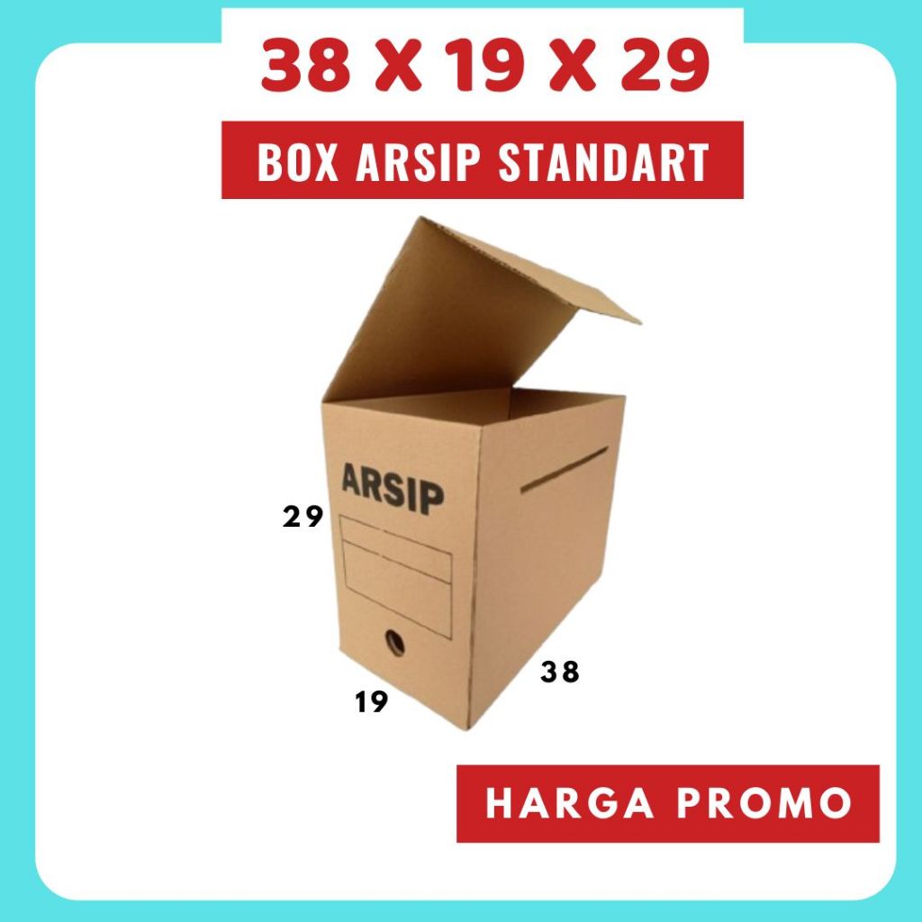 

Box Arsip Standart 38x19x29 Coklat Polos Kardus Arsip Packing/polos/Arsip/File/filebox/arsipbox/ box Dokumen