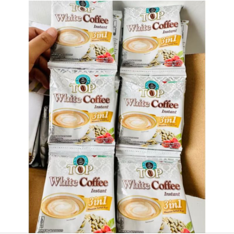 

Top white coffe isi 12 sachet (12x21gr)