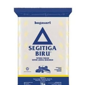 

Tepung Terigu Segitiga Biru 500gram - 1000gram