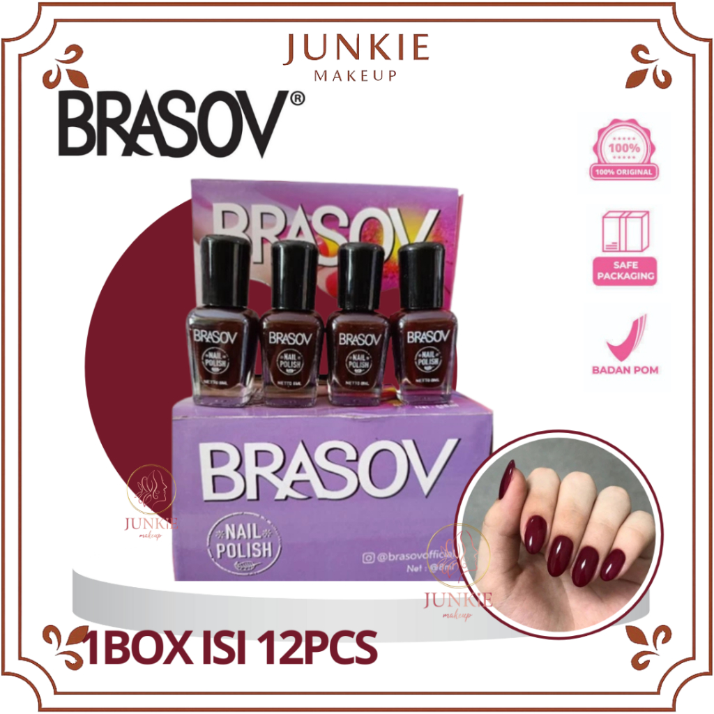 KUTEK BRASOV MAROON 101 1 BOX ISI 12 PCS / KUTEK BRASOV - 𝗝𝗨𝗡𝗞𝗜𝗘-𝗠𝗔𝗞𝗘𝗨𝗣