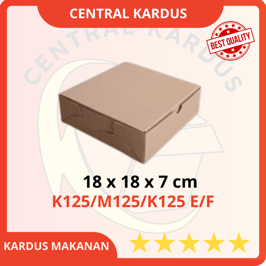 

Kardus hampers polos/BOX PIZZA POLOS UK.18x18x7CM/ dusbox dus packing/ kardus box Die Cut & Easy Usage / Box Pizza