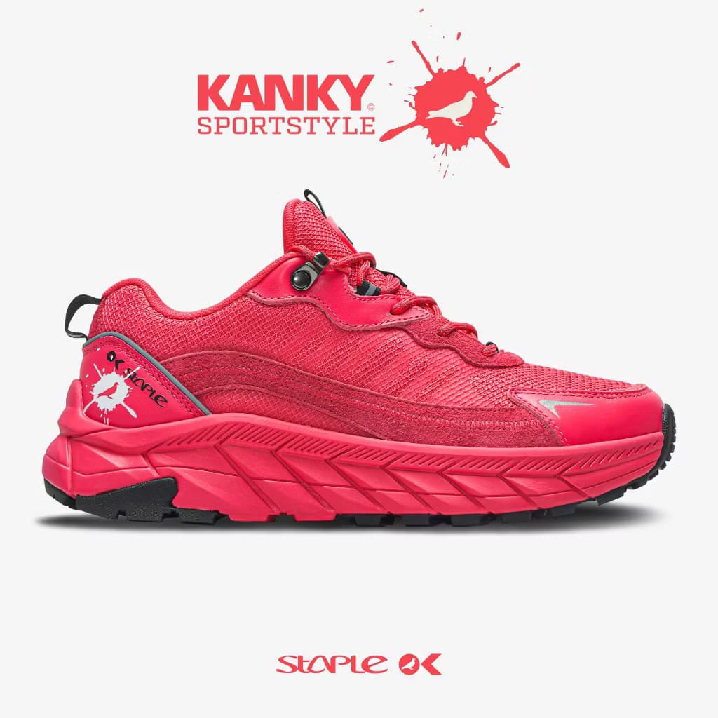 Kanky x Staple EXC-02 Pigeon Pink Sepatu Casual Sportstyle Original Kanky Sepatu Lokal