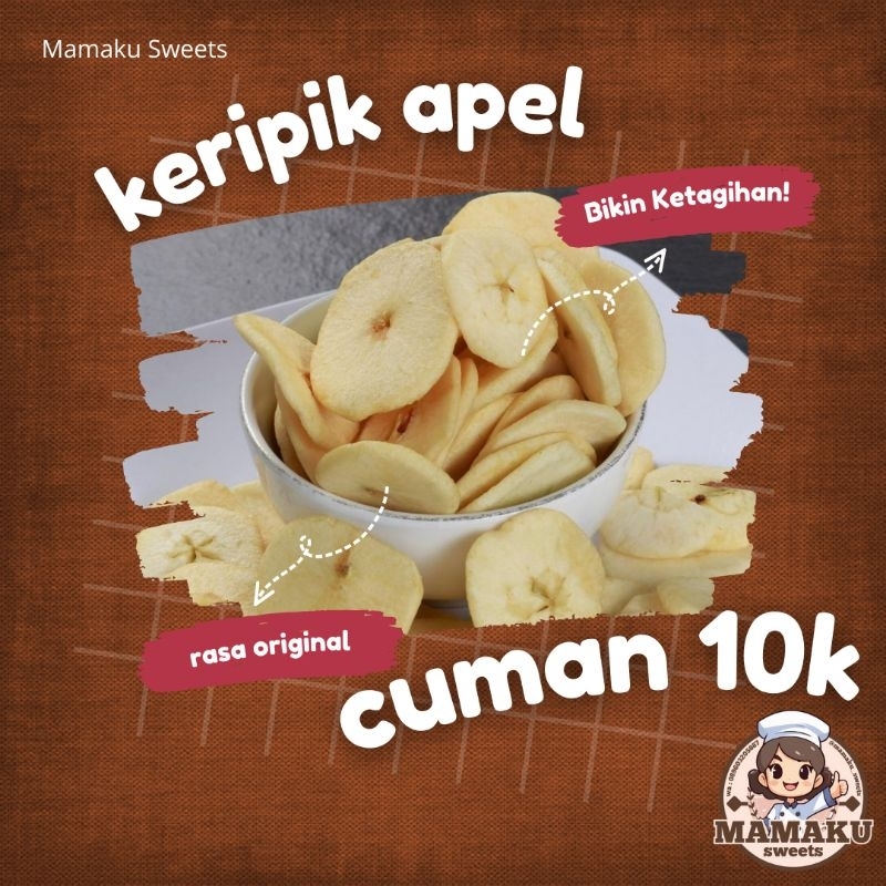 

kripik apel original