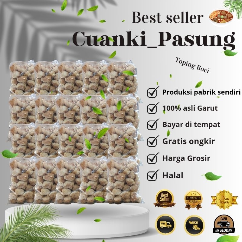

CUANKI TAHU PASUNG isi 500pcs free kardus dan bubble