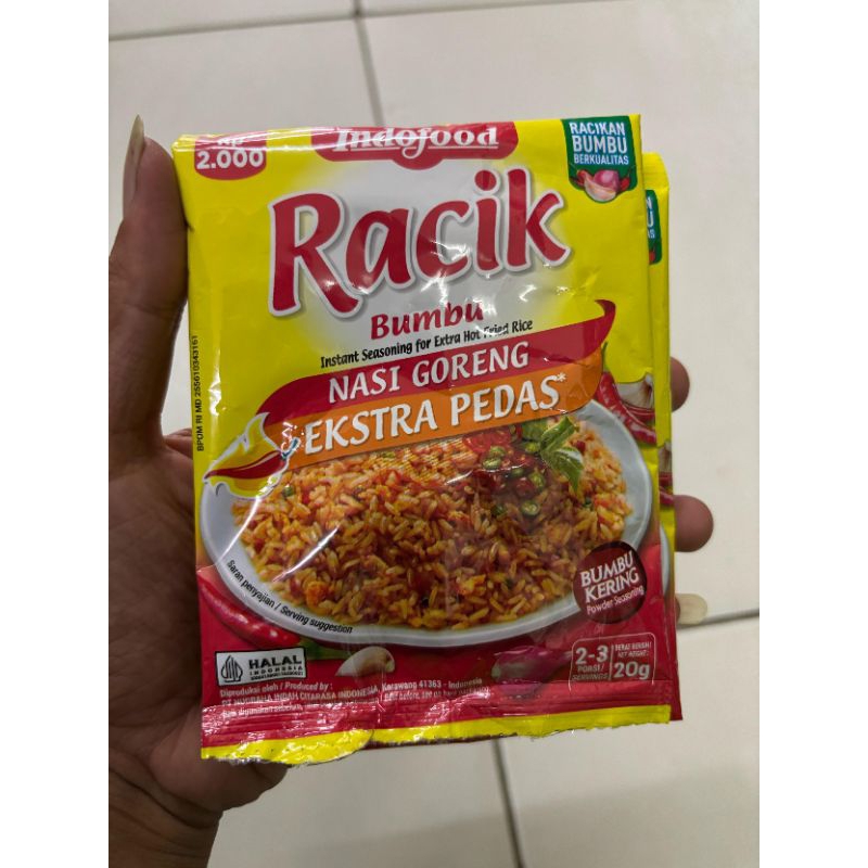 

Bumbu nasi goreng ekstra pedas