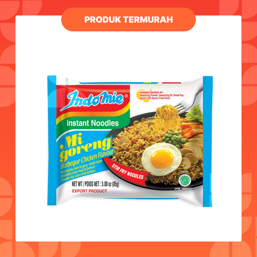 

Indomie Goreng BBQ Chicken - Satuan - Termurah