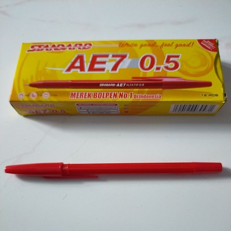 

Pulpen Merah Standard / Bolpen / Pena