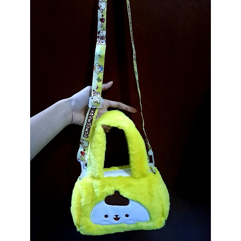 Tas bulu Sanrio / lucu / kawaii