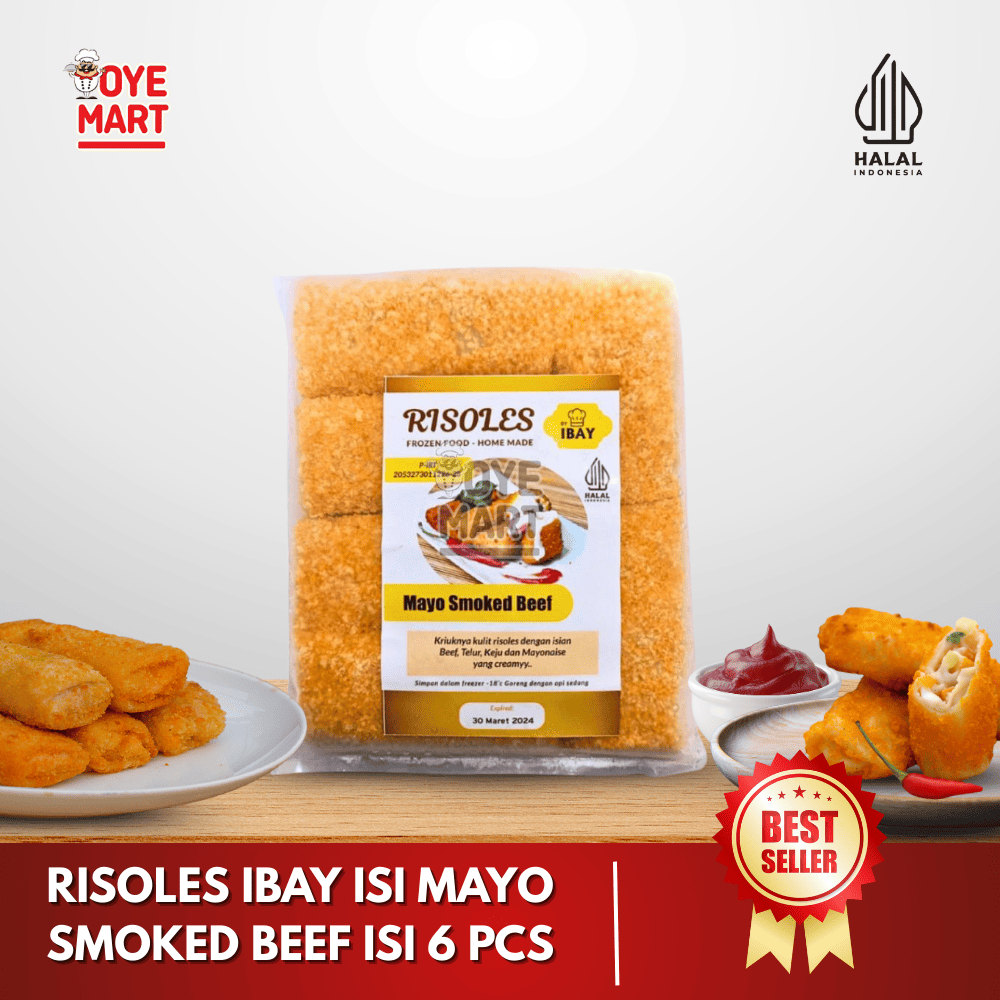 

RISOLES IBAY ISI MAYO SMOKED BEEF ISI 6