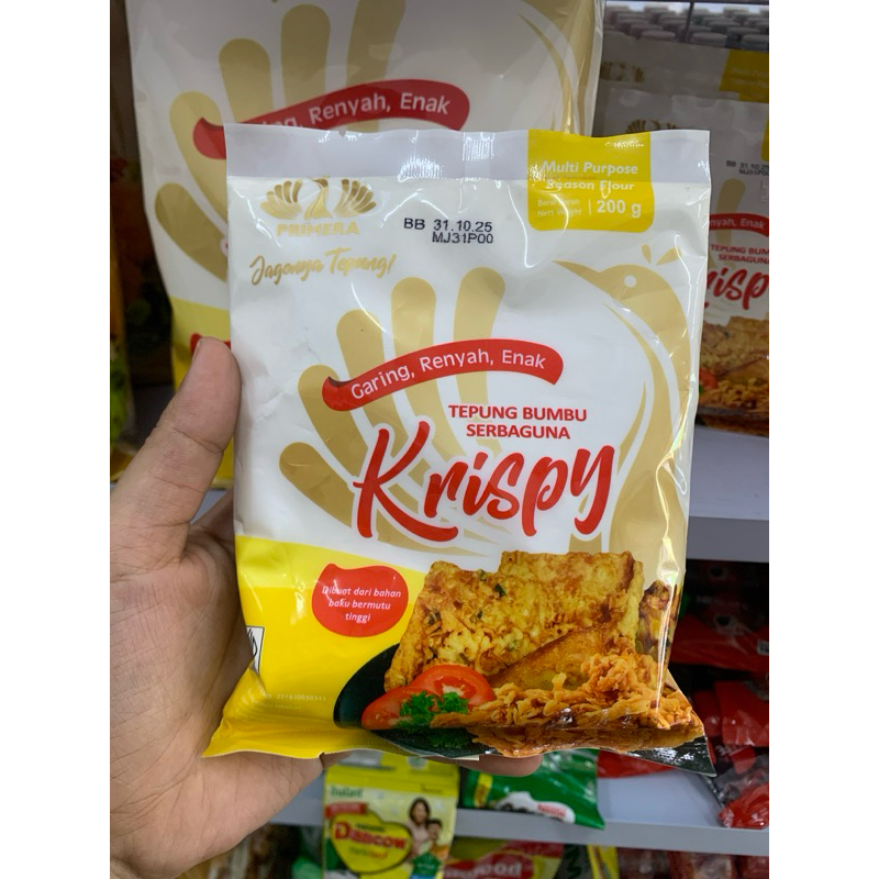 

Tepung Bumbu Krispy Primera 200gr