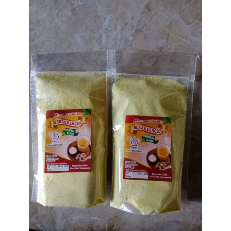 

sari beras kencur instan250gr/herbal beras kencur itu instan