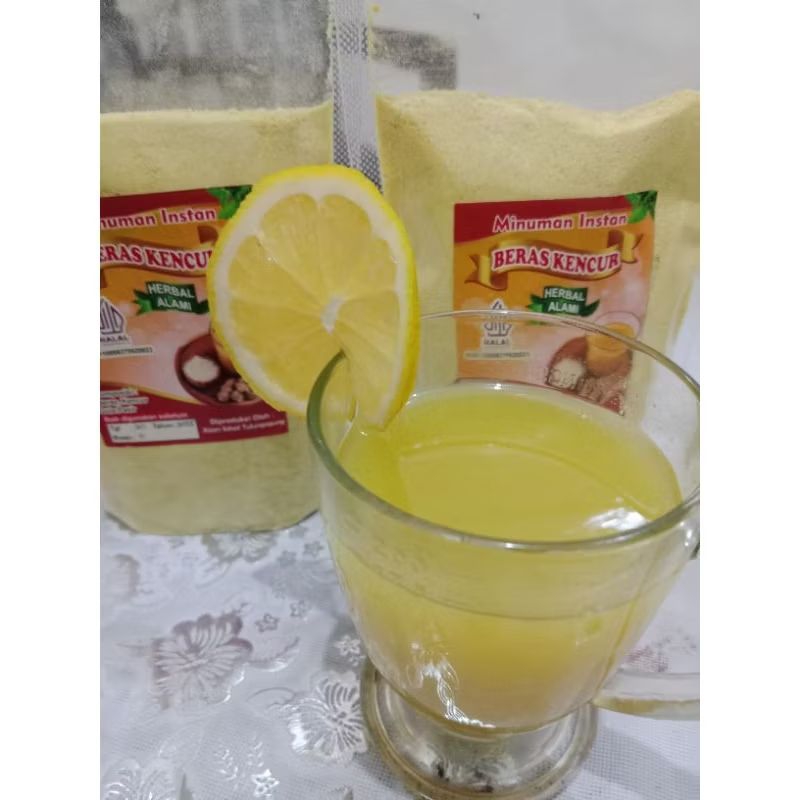

sari beras kencur instan/beras kencur instan kemasan 500gr