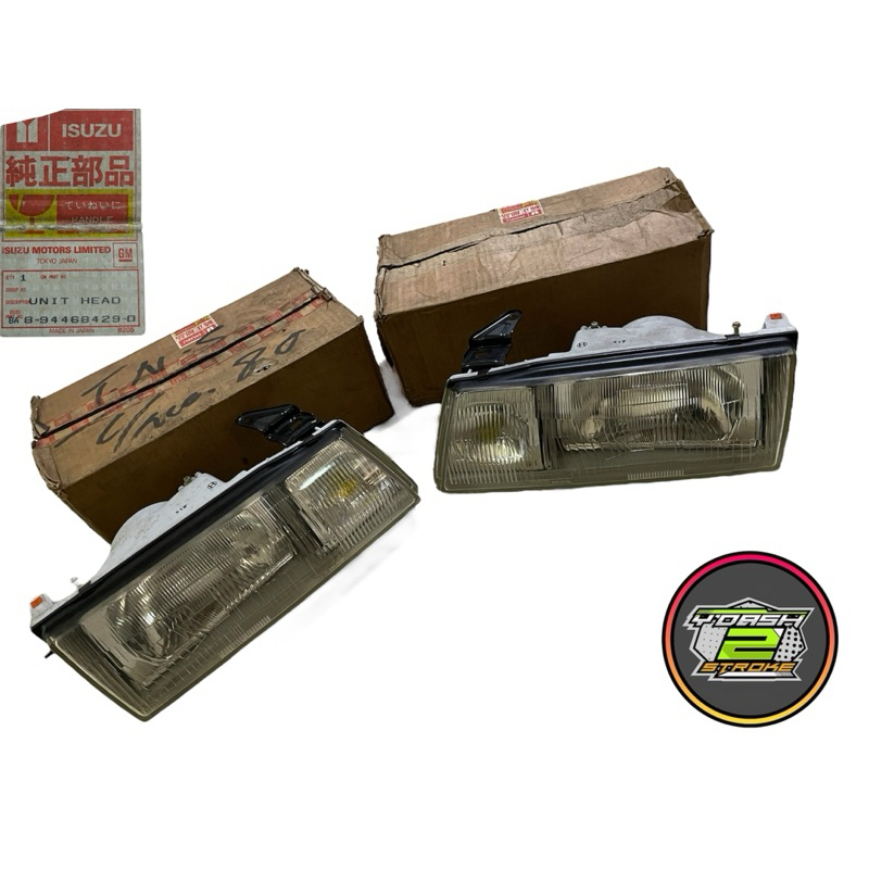 Headlamp Only Lampu Depan Isuzu Gemini Holden Original Isuzu Nos