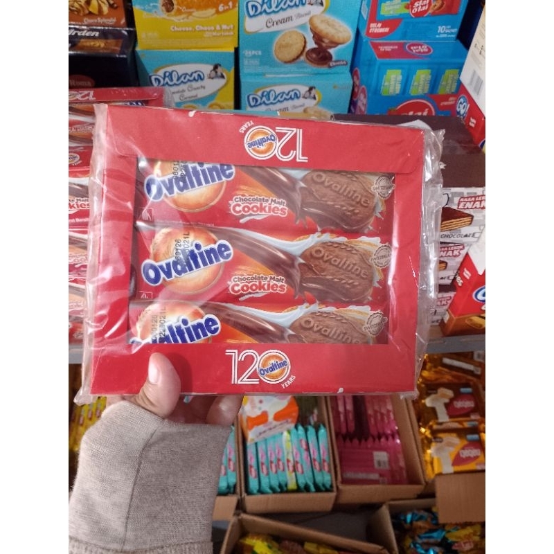 

Ovaltine chocolate malt cookies 24g x 12