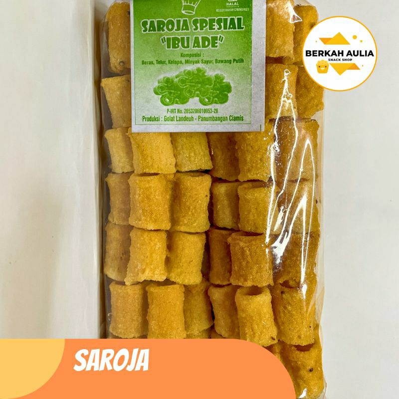 

Saroja - Kriuk Gurih - Kelezatan Tradisional yang Bikin Nagih!