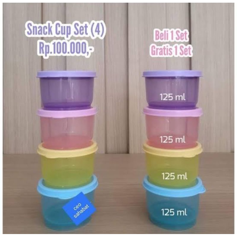 Moorlife Snack Cup Eceran 1pcs Random Toples Mini