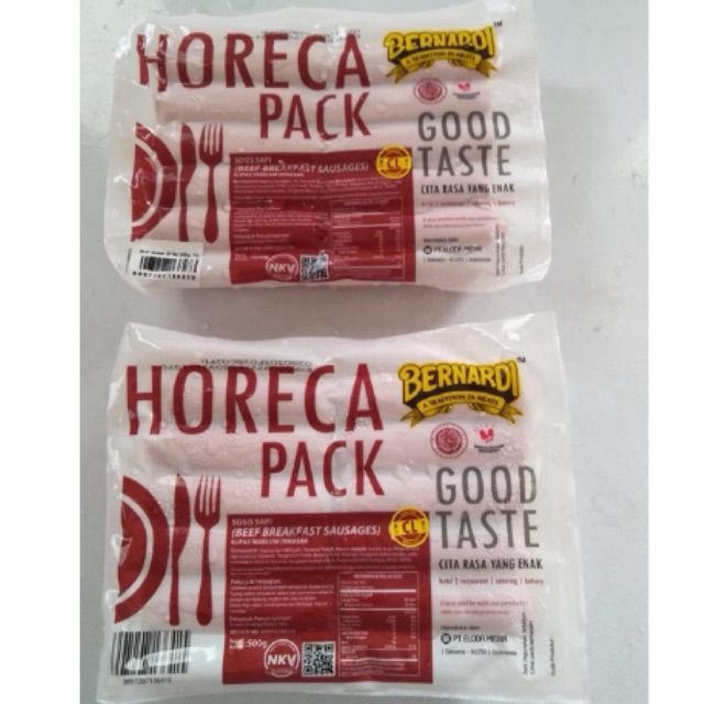 

Sosis Horeca bernardi 500gr