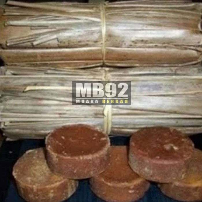 

GULA MERAH /gula AREN / gula kawung 1 kg bungkus daun kering