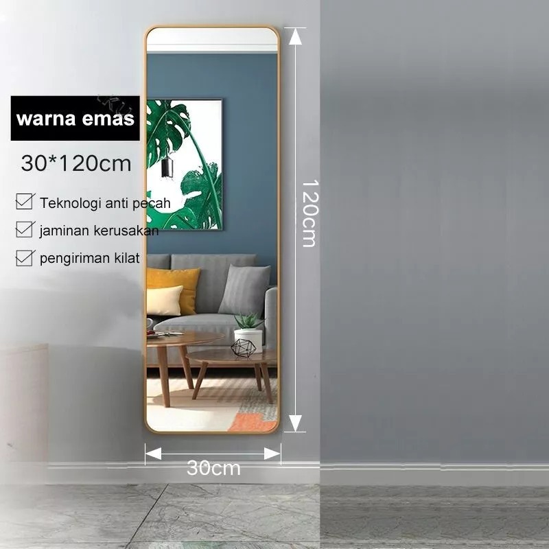 Standing Mirror Premium Standing Mirror Aesthetic Full Body Frameless