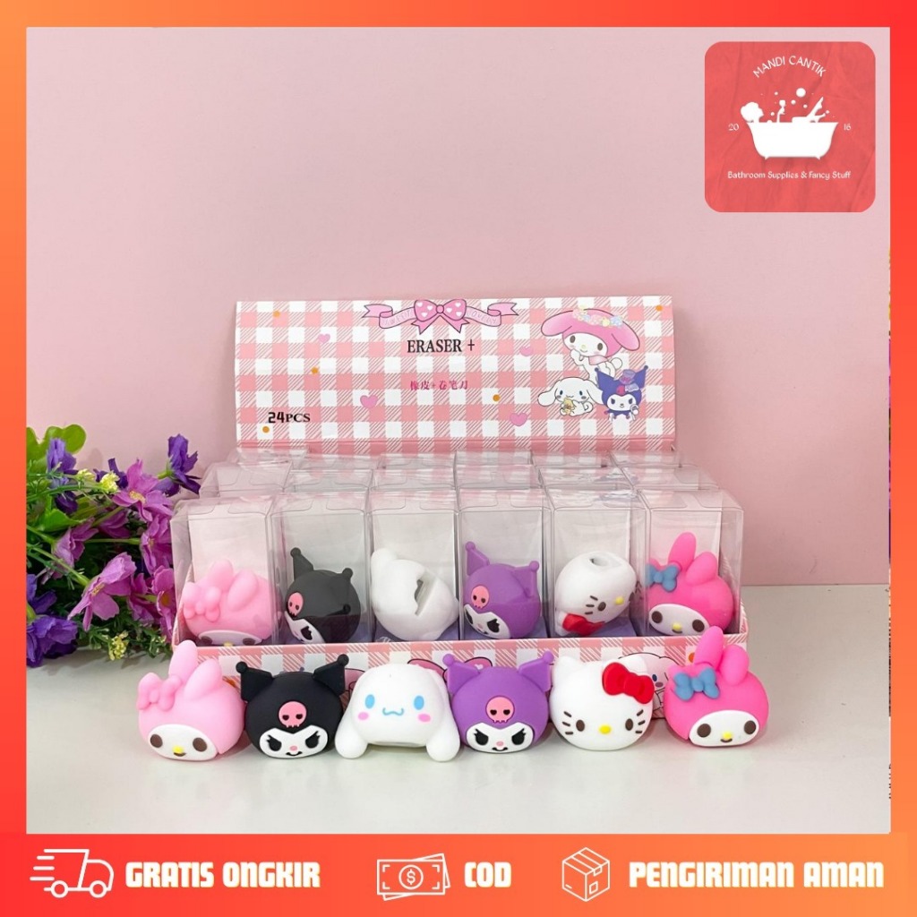 

RAUTAN MINIATUR KEPALA SRIO R-1838 ERASER LUCU IMUT KADO UNIK SOUVERNIR ALAT TULIS GEMES COD