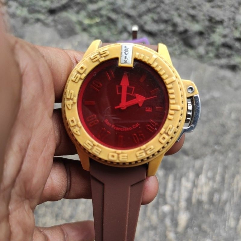 jam tangan Levis LTD0501 vintage original bekas