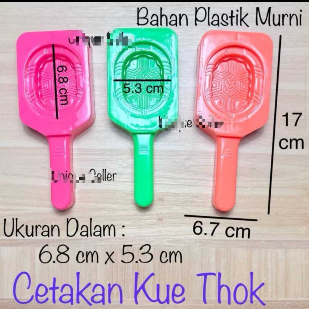Cetakan Kue kukus Thok Ang kak Tho Kura kura kue talam China cina hiasan harga pcs plastik