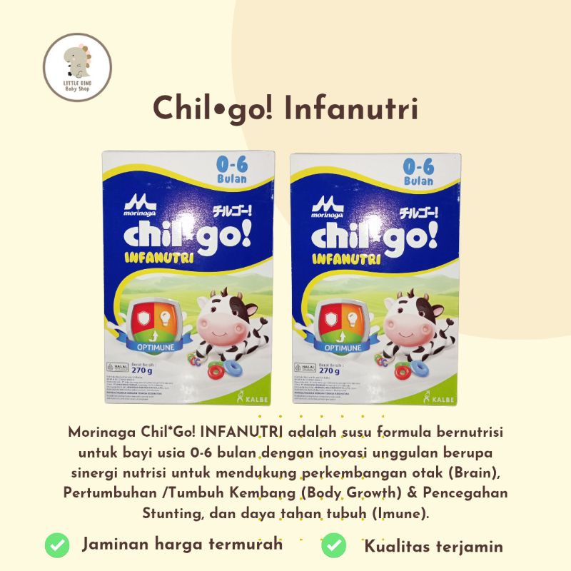

chil•go! infanutri usia 0-6 bulan 270 gram