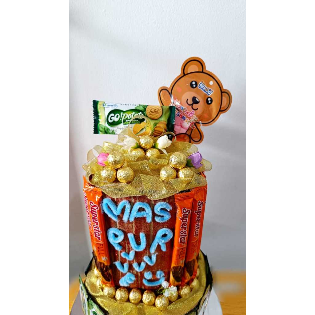 

Snack Tower Karakter Lucu Viral For Birthday
