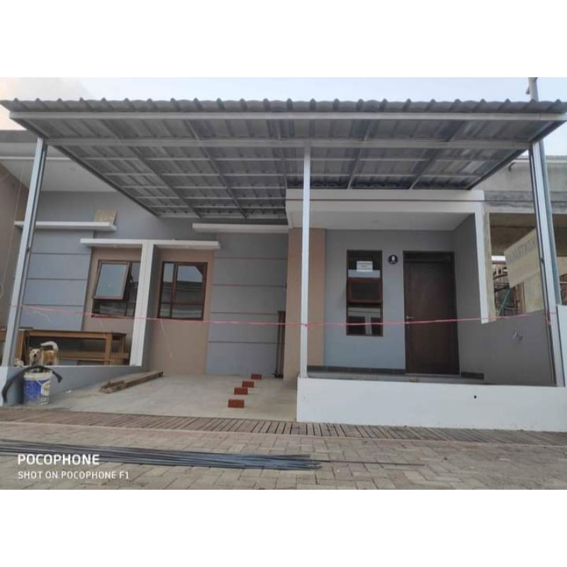 kanopi baja ringan perumahan subsidi