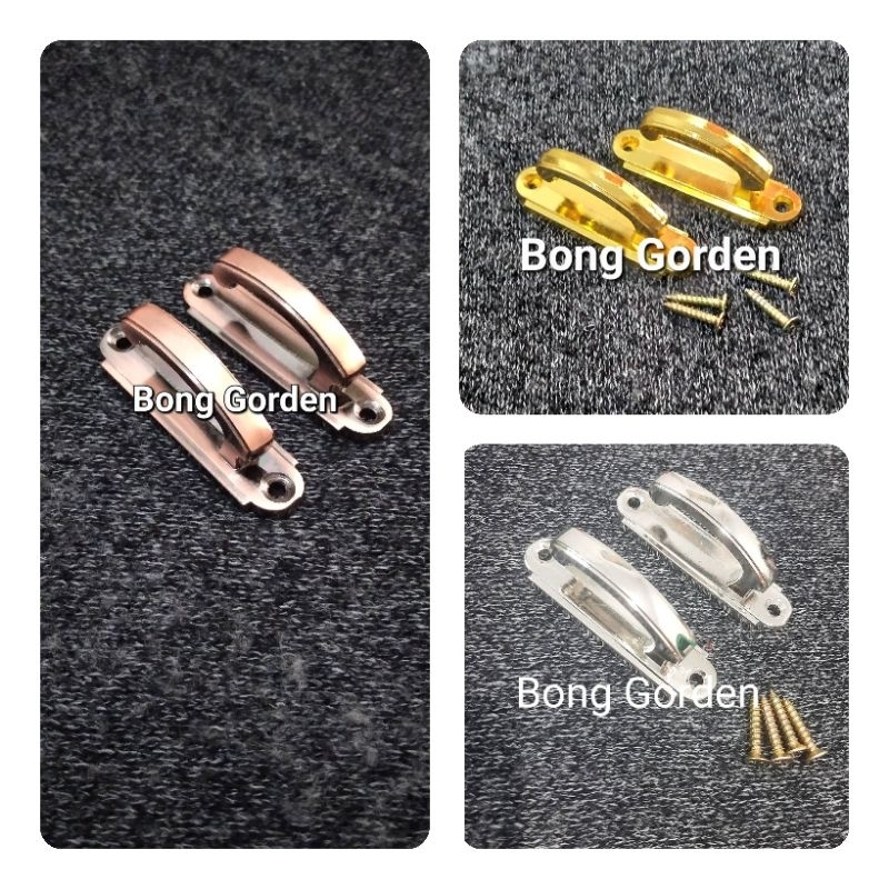 Hook Gorden Minimalis Besi (SEPASANG)