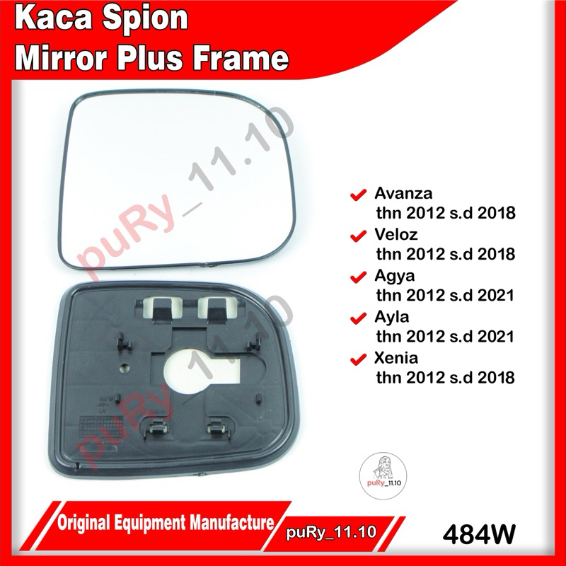 MIROR KACA SPION ALL NEW AVANZA ALL NEW XENIA AGYA AYLA 2012 2013 2014 2015 2016 2017 2018