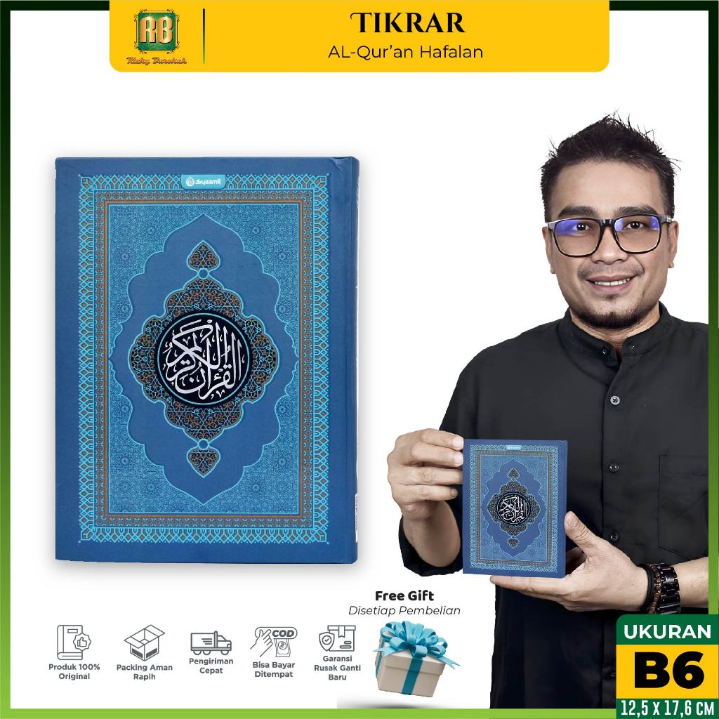 Al-Quran Tikrar B6 HC Al Qur'an Hafalan Penerbit Syaamil Quran, Mushaf Hafalan Kecil Syaamil Quran