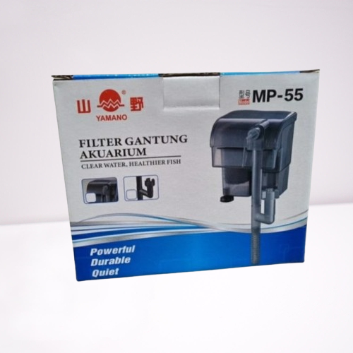 Mesin Filter Akuarium Model Gantung Yamano MP-55 / Filter Gantung Aquarium