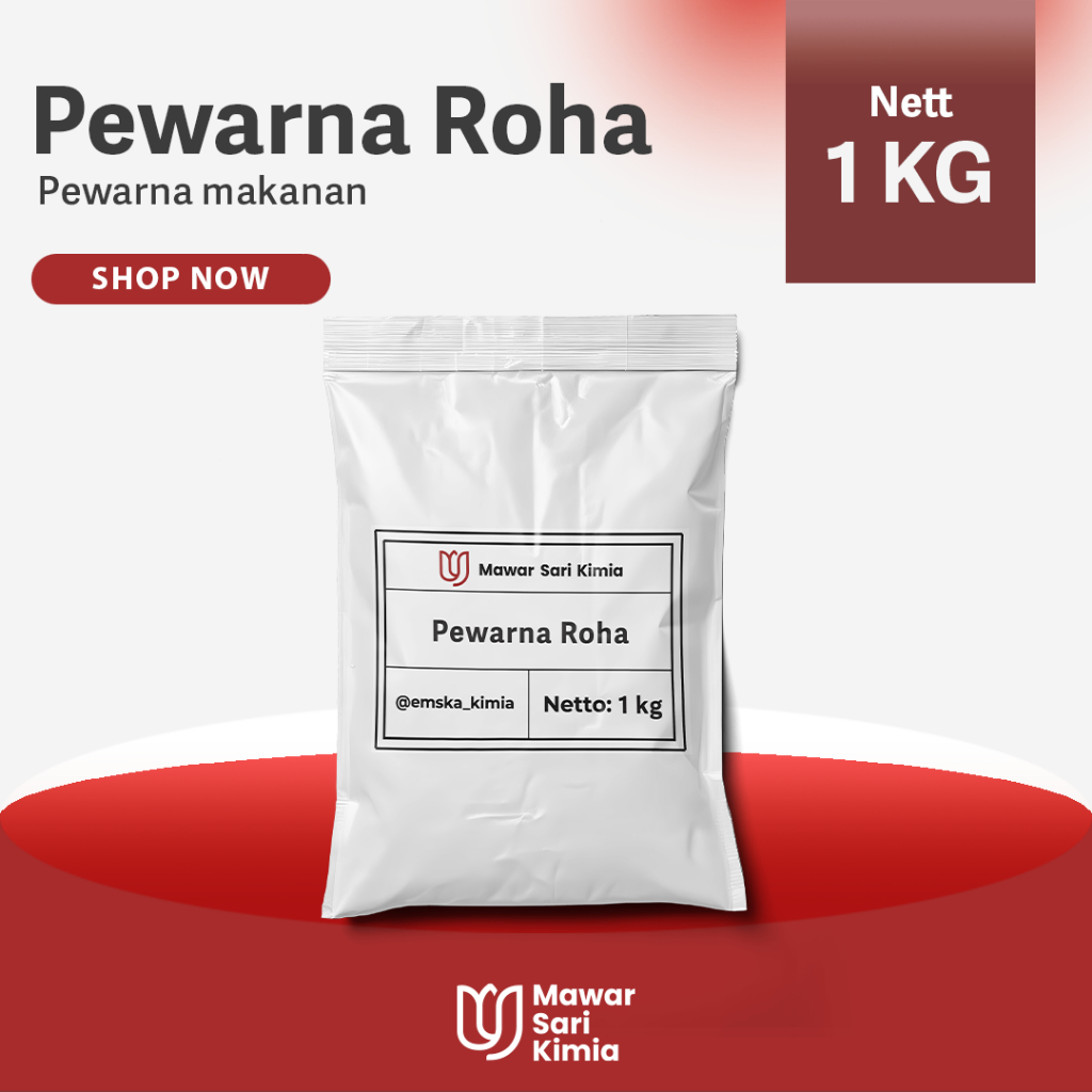

Pewarna Roha / Pewarna Makanan / 500 Gram - 1KG