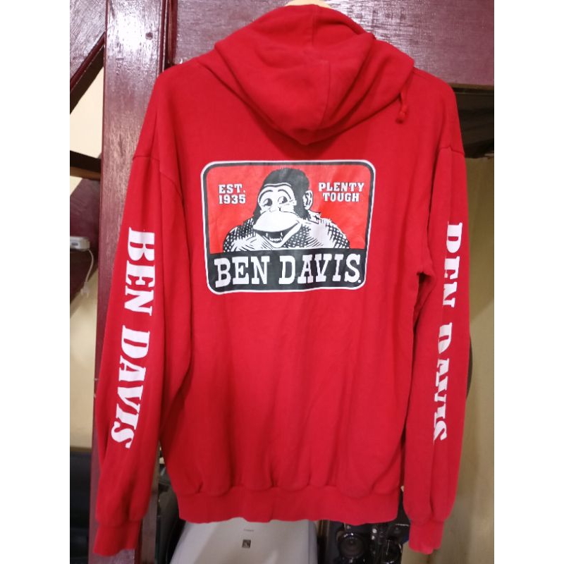 Hoodie Zipper Ben Davis second use