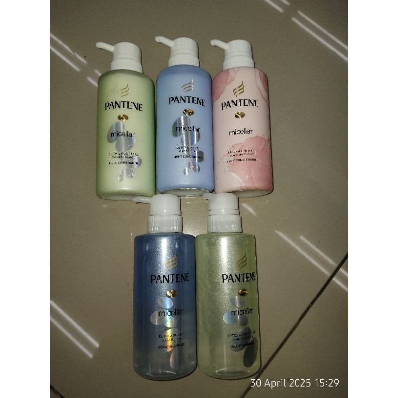 PANTENE MICELLAR SHAMPO & CONDITIONER DETOX 300 ML